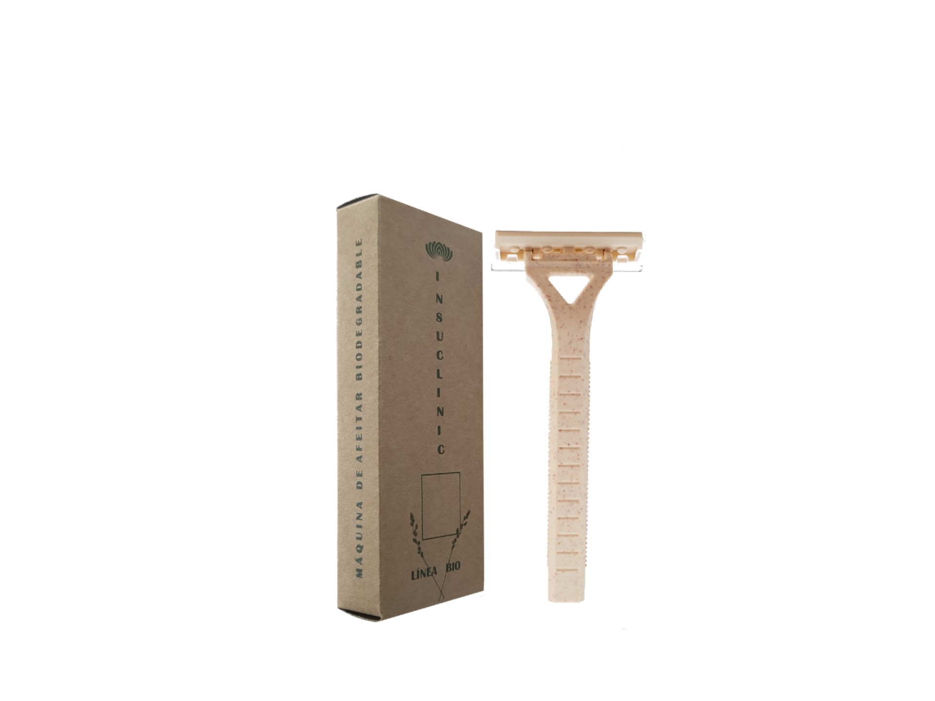 Máquina De Afeitar Biodegradable De Paja De Trigo M2 - Imagen 2
