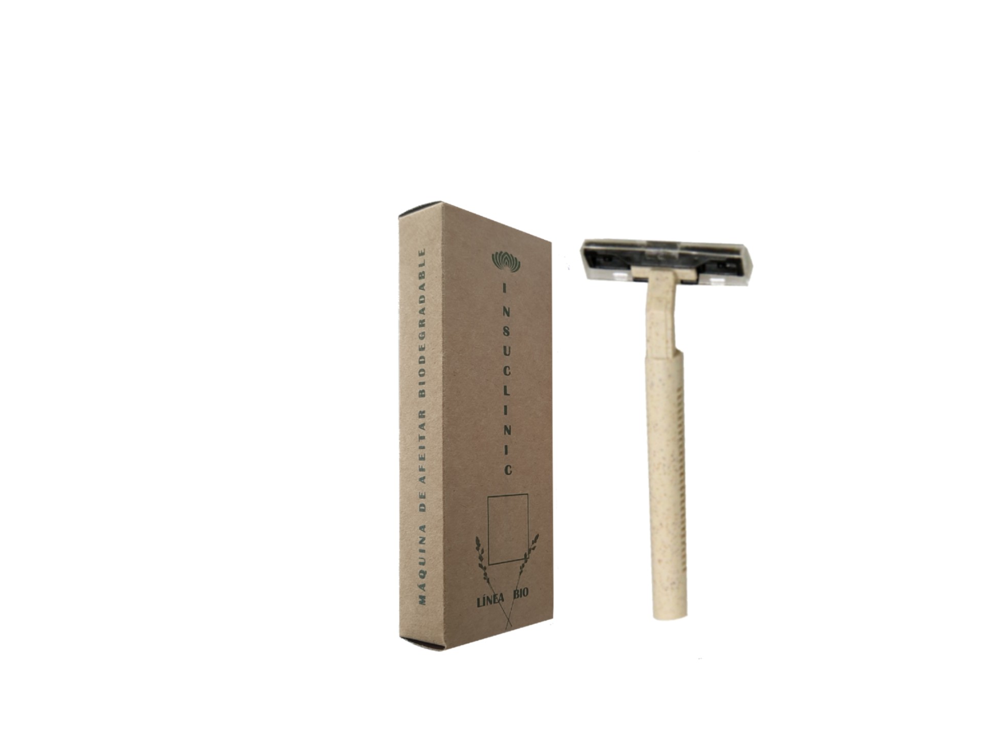 Máquina De Afeitar Biodegradable De Paja De Trigo M3 - Imagen 2