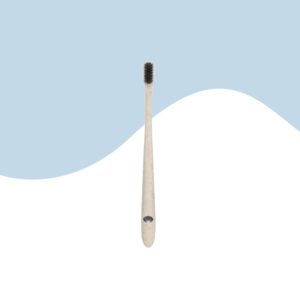 Cepillo Dental De Paja De Trigo Adulto Blanco