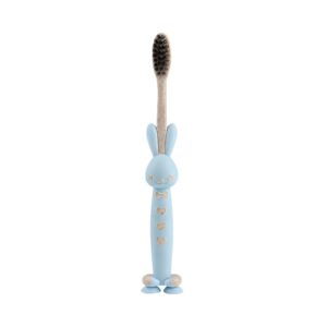 Cepillo De Dientes De Paja De Trigo Infantil Azul