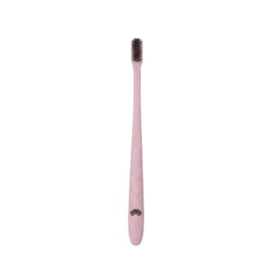 Cepillo De Dientes De Paja De Trigo Adulto Rosa